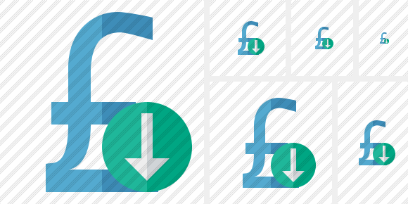 Pound Download Icon