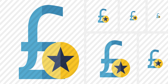 Pound Star Icon