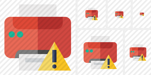 Print Warning Icon