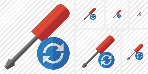 Screwdriver Refresh Icon