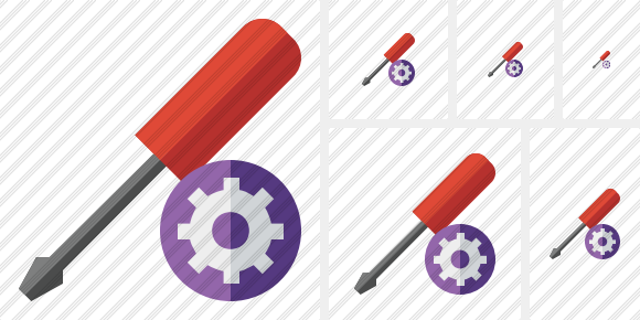 Icone Screwdriver Settings