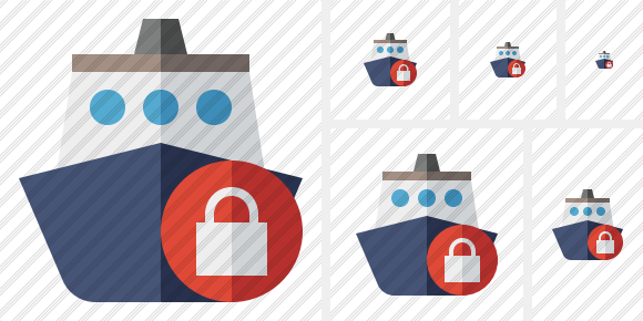 Ship 2 Lock Icon