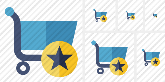 Shopping Star Icon