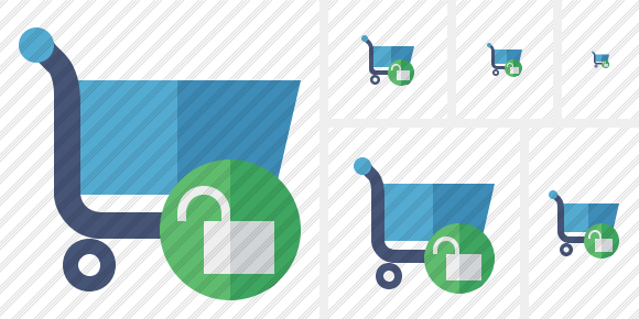 Shopping Unlock Icon