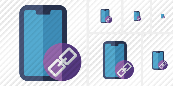 Smartphone 2 Link Icon