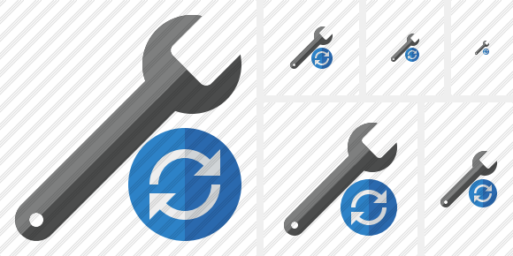 Spanner Refresh Icon