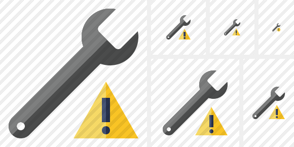 Spanner Warning Icon