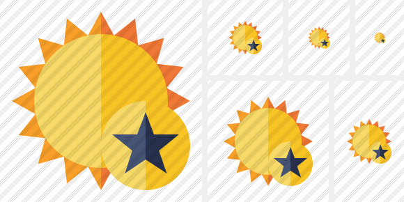 Sun Star Icon