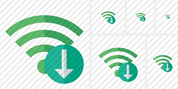 Wi Fi Green Download Icon