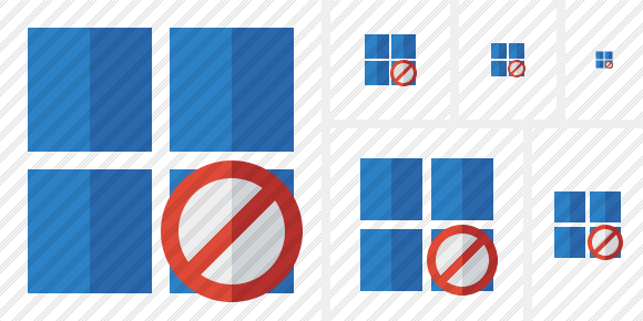 Icone Windows Block