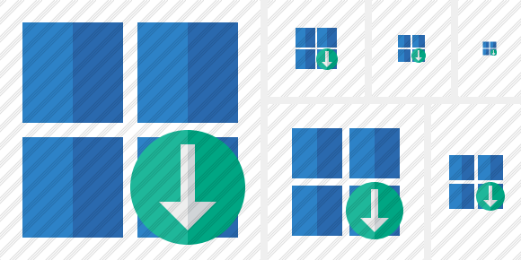 Windows Download Icon