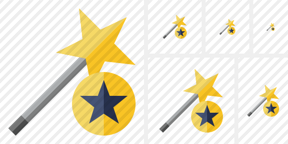 Wizard Star Icon