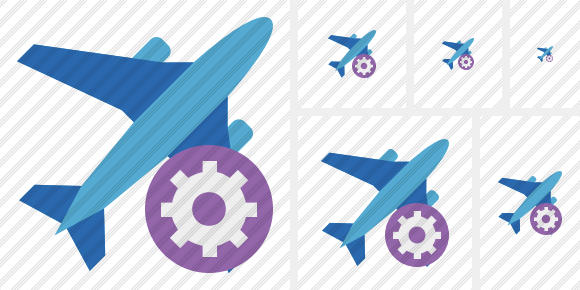 Airplane 2 Settings Icon