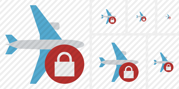  Airplane Horizontal Lock