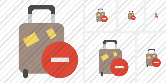 Baggage Stop Icon