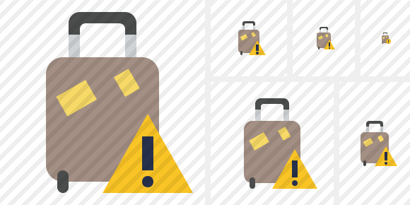 Baggage Warning Icon