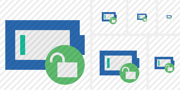 Icone Battery Empty Unlock