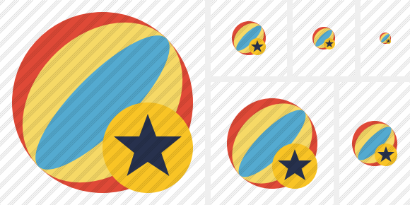  Beach Ball Star