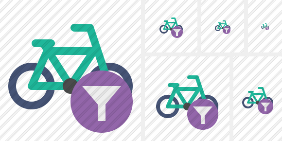 Bicycle Filter Icon