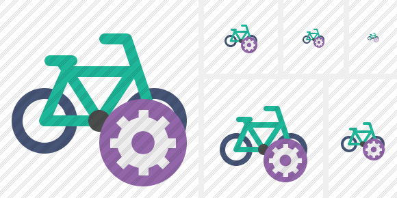 Bicycle Settings Icon