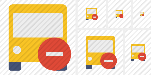 Bus 2 Stop Icon