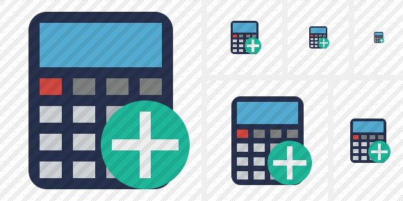 Calculator Add Icon