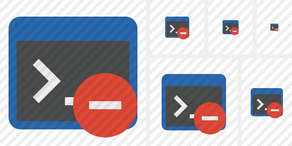 Command Prompt Stop Icon