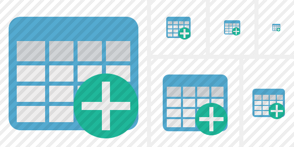 Icone Database Table Add