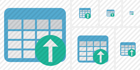 Icone Database Table Upload