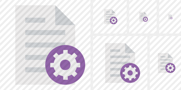Icone Document Settings