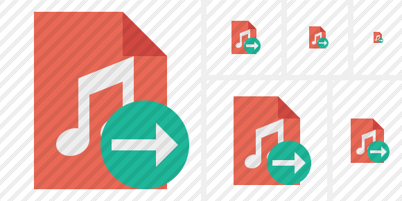 File Music Next Icon