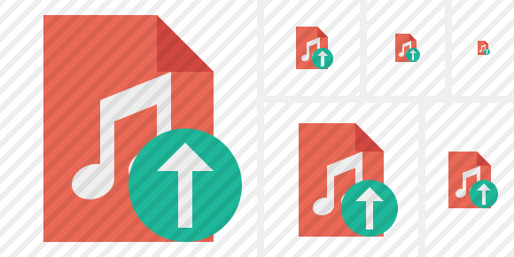 File Music Upload Icon