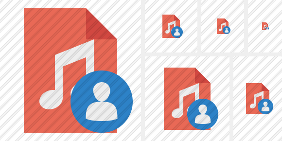 File Music User Icon