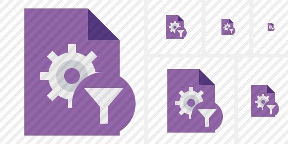 File Settings Filter Icon