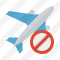 Airplane Block Icon