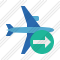 Airplane Horizontal 2 Next Icon