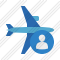 Airplane Horizontal 2 User Icon