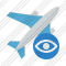 Airplane View Icon