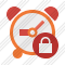 Alarm Clock Lock Icon