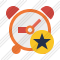 Alarm Clock Star Icon