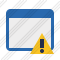 Application Warning Icon