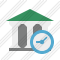 Bank Clock Icon