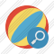 Beach Ball Search Icon