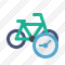 Bicycle Clock Icon