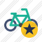 Bicycle Star Icon