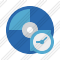 Bluray Disc Clock Icon