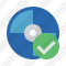 Bluray Disc Ok Icon