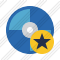 Bluray Disc Star Icon