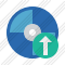 Bluray Disc Upload Icon