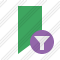 Bookmark Green Filter Icon